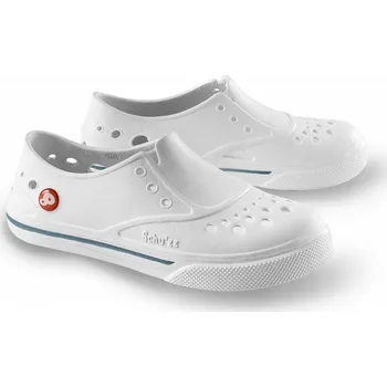 Dámská zdravotní obuv Pracovní obuv Schu'zz 0088 Sneaker'zz bílá šedý pruh 37