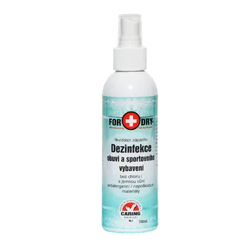 Dezinfekce Dezinfekce zápachu v kopačkách For-Dry 200 ml