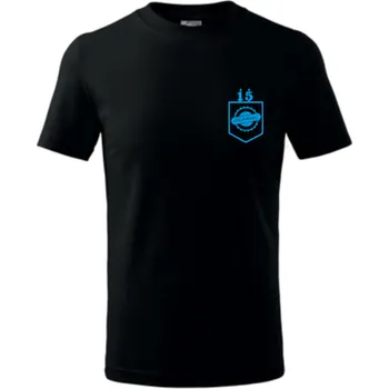 ON-DESIGN Tričko s potiskem KAPSY OSLAVENEC Velikost: 146 cm/10 let, Barva: černá