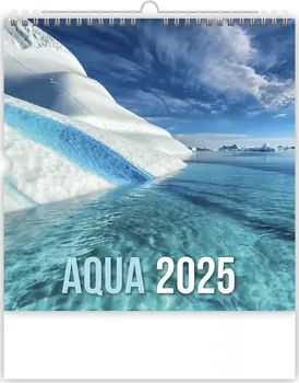 Kalendář Helma365 Nástěnný kalendář Aqua 2025