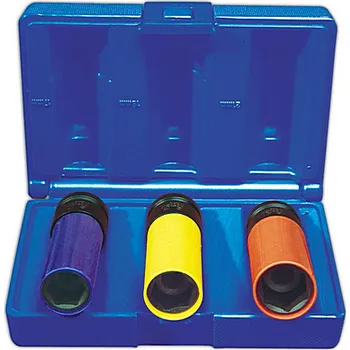 Gola hlavice Sada ořechů Inaircom 1/2" pro AL kola - 3 ks