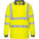 PORTWEST HiVis polokošile s dlouhými rukávy Velikost: 4XL, Barva: žlutá