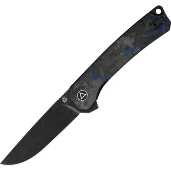 Sebeobrana QSP Nůž zavírací OSPREY hladké ostří G10/CF ČERNÝ/MODRÝ + Doprava zdarma na další nákup