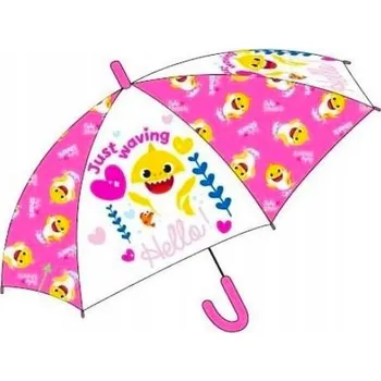 Deštník EPLUSM Deštník BABY SHARK automatický růžový