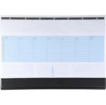 Zápisník Stolní mapa A2 PVC, 55 listů, černá klapna