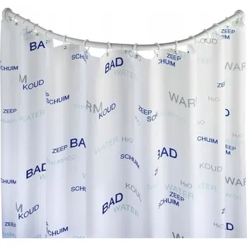 Tyč na sprchový závěs SPRCHOVÁ TYČ OBLOUKOVÁ bílá 90x90cm WENKO