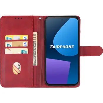 Pouzdro na mobilní telefon TVC WalletCase Fairphone 5 Barva: Červená