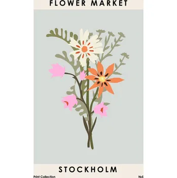 Plakát Plakát, Obraz - Flower Market Stockholm, NKTN