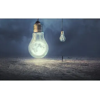 Plakát Plakát, Obraz - Moon Lamp, sulaiman almawash