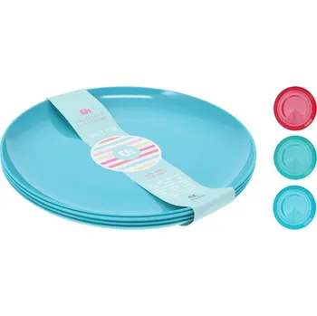 Talíř talíř mělký 21cm PH mix barev (4ks)