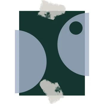 Plakát Plakát, Obraz - Blue & Green, Nordic Creators