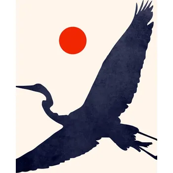 Plakát Plakát, Obraz - Crane, Kubistika