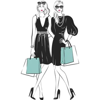 Plakát Plakát, Obraz - Fashion friends, Martina Pavlova