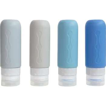 KUFRYPLUS Cestovní silikonové lahvičky 90 ml XND10, sada 4 ks