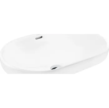 Umyvadlo Oltens Tive umyvadlo 61x40 cm oválné zápustný bílá 40823000