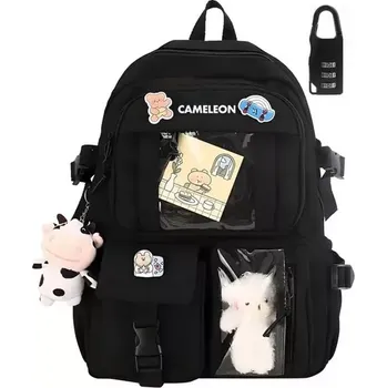 Dětský batoh Městský vodotěsný školní batoh pro děti s dárkem - Cameleon COWPACK-01