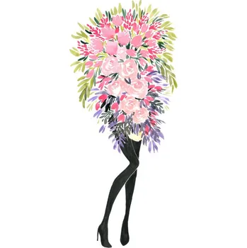 Plakát Plakát, Obraz - Miss bouquet 2, Blursbyai