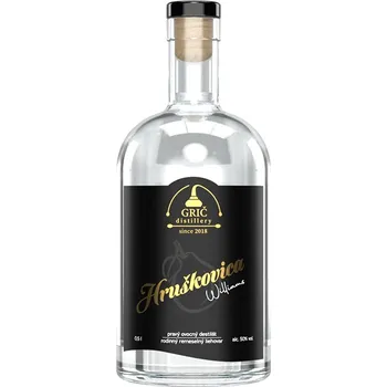 Pálenka GRIČ Hruškovice 0,5 l 50%