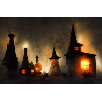 Plakát Plakát, Obraz - Village of the Witches, Treechild