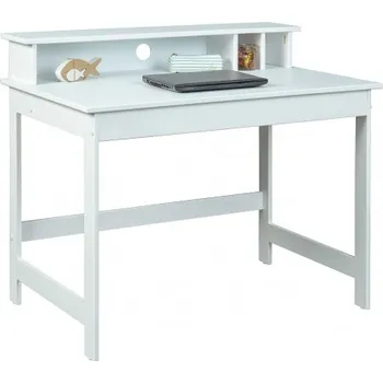 Psací stůl Studentský psací stůl z masivu Hilary - bílá
