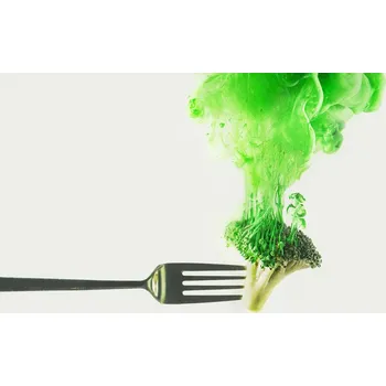 Plakát Plakát, Obraz - Disintegrated broccoli, Dina Belenko