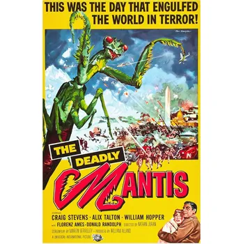 Plakát Plakát, Obraz - The Deadly Mantis