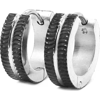 Náušnice Steel Jewelry Náušnice KROUŽKY Chirurgická ocel NS240221 dárkové balení zdarma