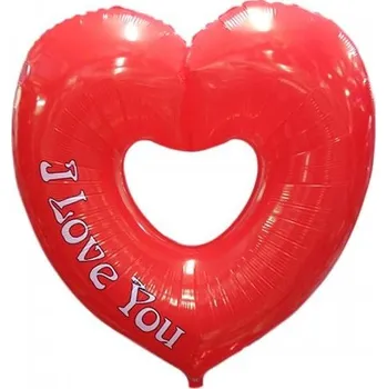Balónek Grabo Fóliový balónek srdce 92cm I love you