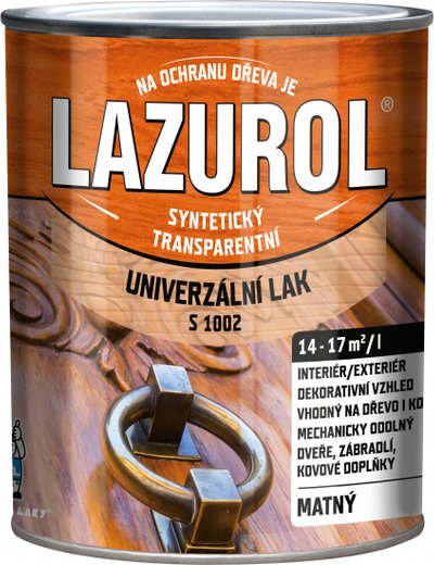 Lazurol S1022 Lak univerzální 0,75 l bezbarvý matný