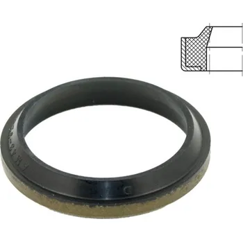 DICHTOMATIK Stírací kroužek AM43 63x73x7/10 NBR90/KOV DIN