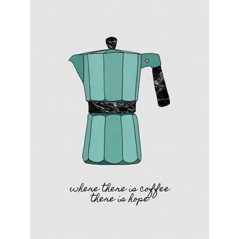 Plakát Plakát, Obraz - Where There is Coffee, Orara Studio