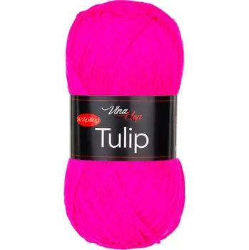 Příze Tulip, 41102, neonově růžová