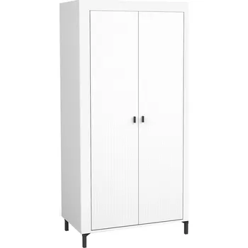 Šatní skříň Dolmar Šatní skříň Mossa 01 Barva: bílá + whisky dub