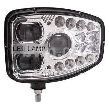 Přídavný LED světlomet 12-24V, DEUTSCH + blikač, levý