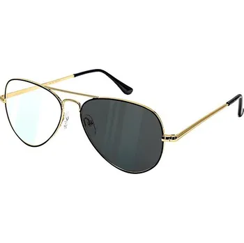 Brýle na čtení GLASSA samozatmavovací brýle na čtení G 251, +4,00 dio, černo/zlatá