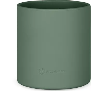 Dětské zboží PETITE&MARS Hrnek silikonový Take&Match Misty Green 6m+