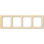 ABB TIME ARBO Rámeček čtyřnásobný vodorovný, přírodní javor