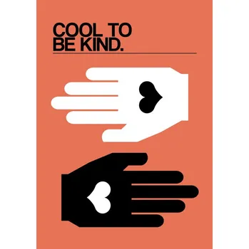 Plakát Plakát, Obraz - Cool To Be Kind Salmon, Frances Collett