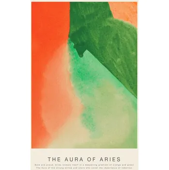 Plakát Plakát, Obraz - The Aura of Aries (Astrology, Spirituality & Zodiac Series)