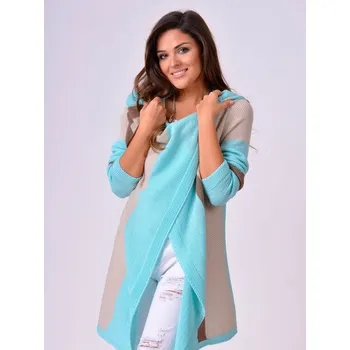 Dámský svetr Nádherný kardigan ODESSA mentol, VELIKOST L/XL