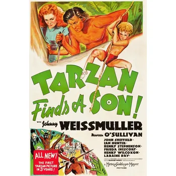 Plakát Plakát, Obraz - Tarzan finds a Son