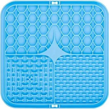 Hračka pro psa Silikonová lízací podložka pro domácí mazlíčky Barva: modrá 1