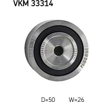 Vratná/vodicí kladka, klínový žebrový řemen SKF VKM 33314