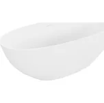 MEXEN - Bari volně stojící vana z litého mramoru 165 x 75, bílá mat 57221657500