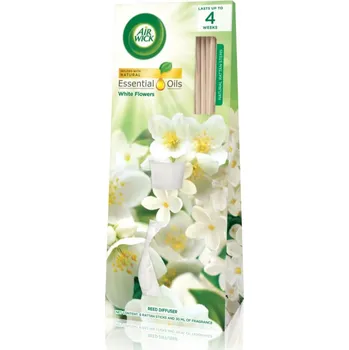 Aroma difuzér Air Wick Essential Oils White Flowers aroma difuzér s náplní 30 ml