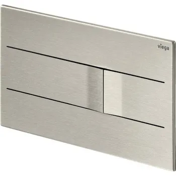 Splachovací tlačítko Viega Prevista ovládací deska nerez / kartáčovaný Visign for More 201 model 86211