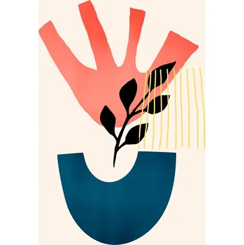 Plakát Plakát, Obraz - Mid Century Y, Kubistika