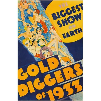 Plakát Plakát, Obraz - Gold Diggers of 1933, 3602 Theatre Retro movie