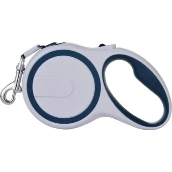 Vodítko pro psa Samonavíjecí vodítko (3 / 5 / 8 m) Barva: námořnická, Rozměry: 3m - 15 kg