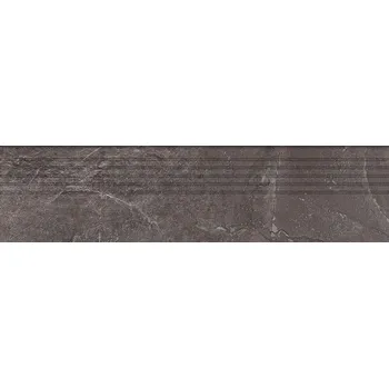 Tubadzin GRAND CAVE GRAPHITE nášlapný prvek 119,8x29,6cm - 0,3600m2